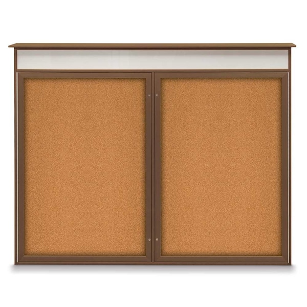 Single Door Enclosed Indoor Letterboard